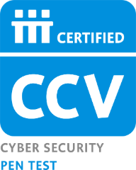 CCV Certified Cyber Security Pen Test keurmerk